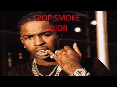 traduzione dior pop smoke